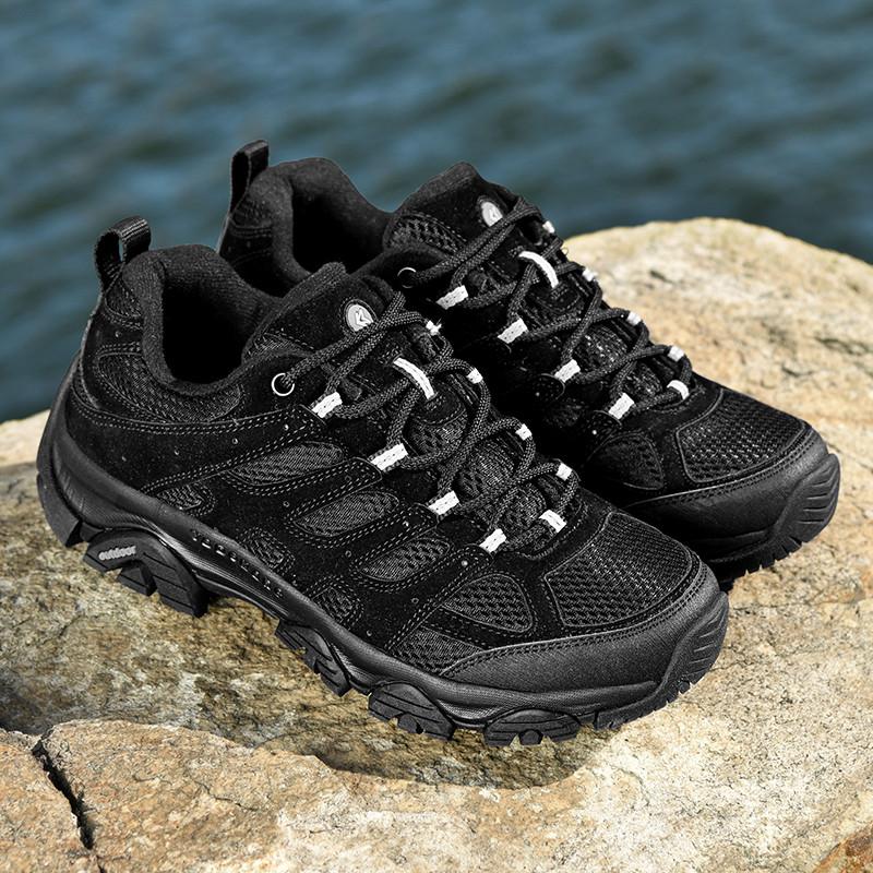 Новые мужские высокие кроссовки для активного отдыха, дышащие, сетчатые, красные, противоскользящие, для скалолазания и походов, женские