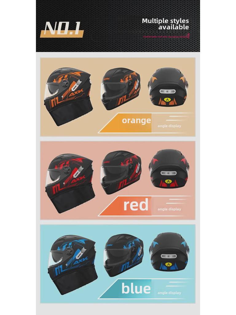 Шлем для электрического мотоцикла с сертификатом A1 3C — всесезонный, теплый, зимний, унисекс, полный шлем