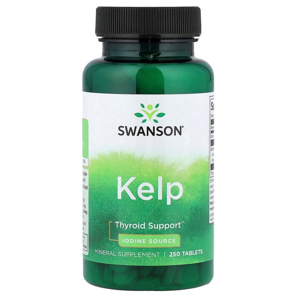 Swanson Kelp 250 Tablets 1 pcs