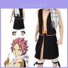 Премиальный набор костюма для косплея Fairy Tail Нацу Драгнила со стильным шарфом и юбкой