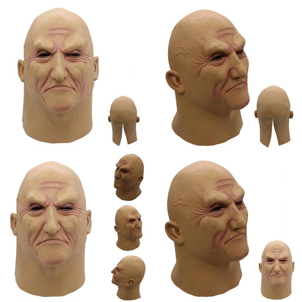 Реалистичная латексная маска человека для Хэллоуина с мягким удобным носимым дизайном