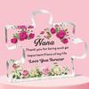 Gifts for Mom Unique Mothers Day Engraved Acrylic Puzzle-Shape Plaque Desk Decoration Gift for Mom Birthday Christmas