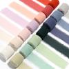 5M/Roll 4cm Handmade Frayed Edged Satin Chiffon Silk-Like Ribbon For DIY Bow Crafts Gift Wrapping Bouquets Party Christmas Decor