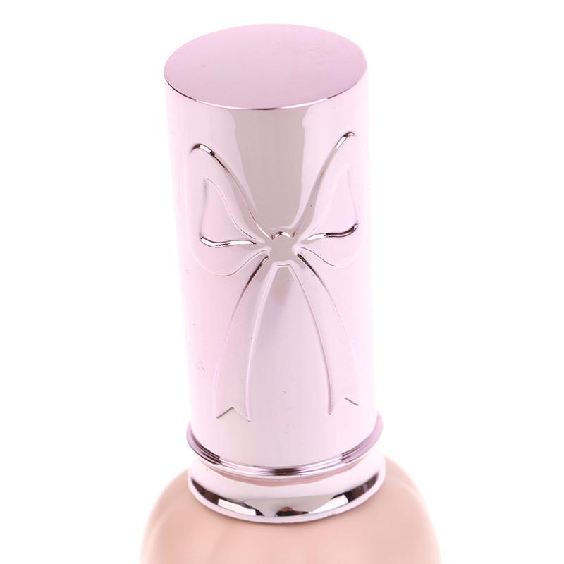 Пустой стеклянный флакон для лака для ногтей объемом 12 мл, контейнер для геля для ногтей, флакон для масла для маникюра, инструменты для нейл-арта с кисточкой и крышкой.