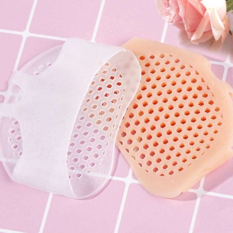 Силиконовые подушечки для передней части стопы для женщин, обувь на высоком каблуке, плюсневая подушка для облегчения боли, волдыри для ног, вставки в пальцы, гелевые сотовые стельки