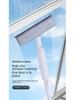 Double-Sided Window Cleaning Tool with Extendable Spray Scraper