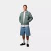 Carhartt WIP SS25 Куртка Detroit Классический Логотип Однотонная Удобная Молния Воротник Длинный Рукав Куртка Detroit Мужские куртки I034819-2R8-4O
