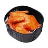 Air Fryer Pads Metal Air Fryer Tray Metal Baking Liners Metal Material Removable Inner Basket Suitable for Air Fryers