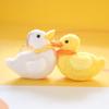 Милая маленькая желтая уточка, плюшевая кукла, игрушки, брелок, уточка, автомобиль, кулон, рюкзак, подвески, сумка, декор, подвесные украшения