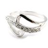 White 'Goddess' Silver Ring
