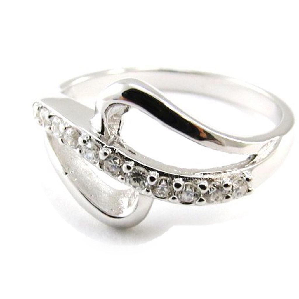 White 'Goddess' Silver Ring