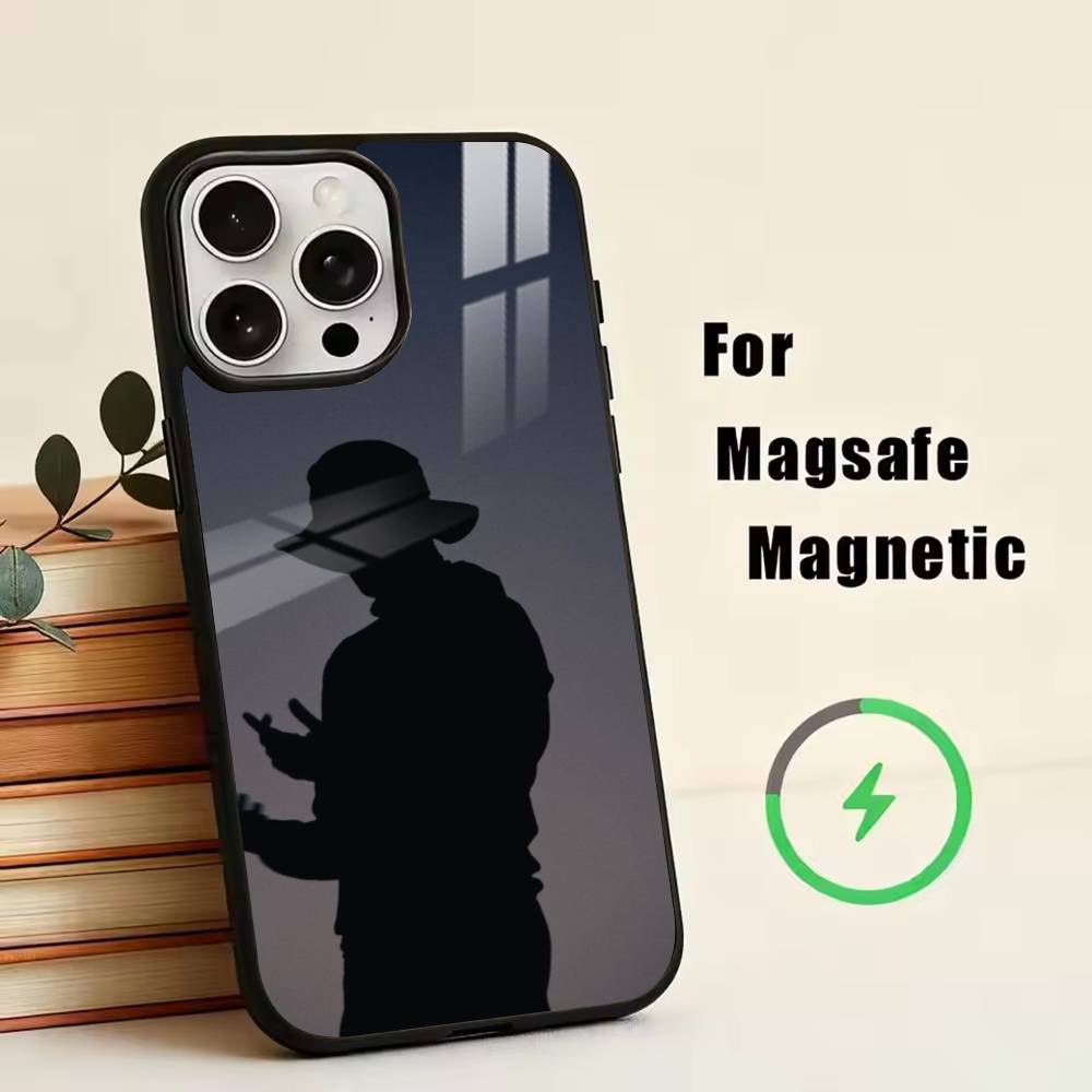 JR-Rapper -BENY JR Phone Case For iPhone17,16,15,14,13,12,11 Plus,Pro Magnetic For Magsafe Wireless Charging