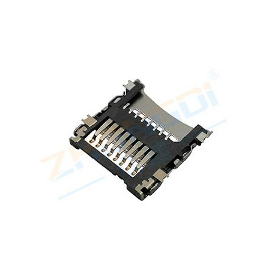 TF-006A-H16-P Перекидной MicroSD (TF) Слот для карты H1.6