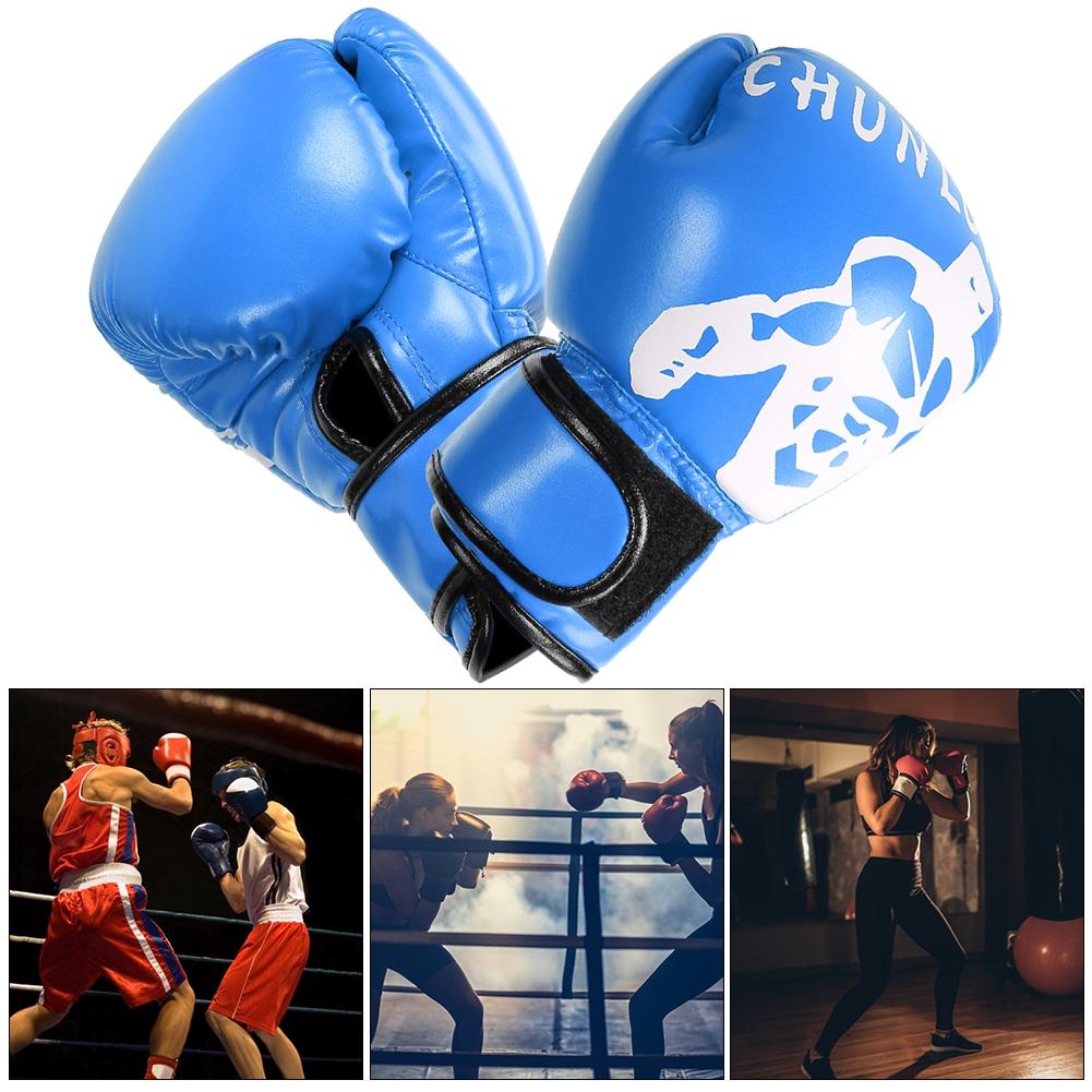 1 пара боксерских перчаток Sanda Boxglove Кенпо Тренировочное оборудование для взрослых детейсиний