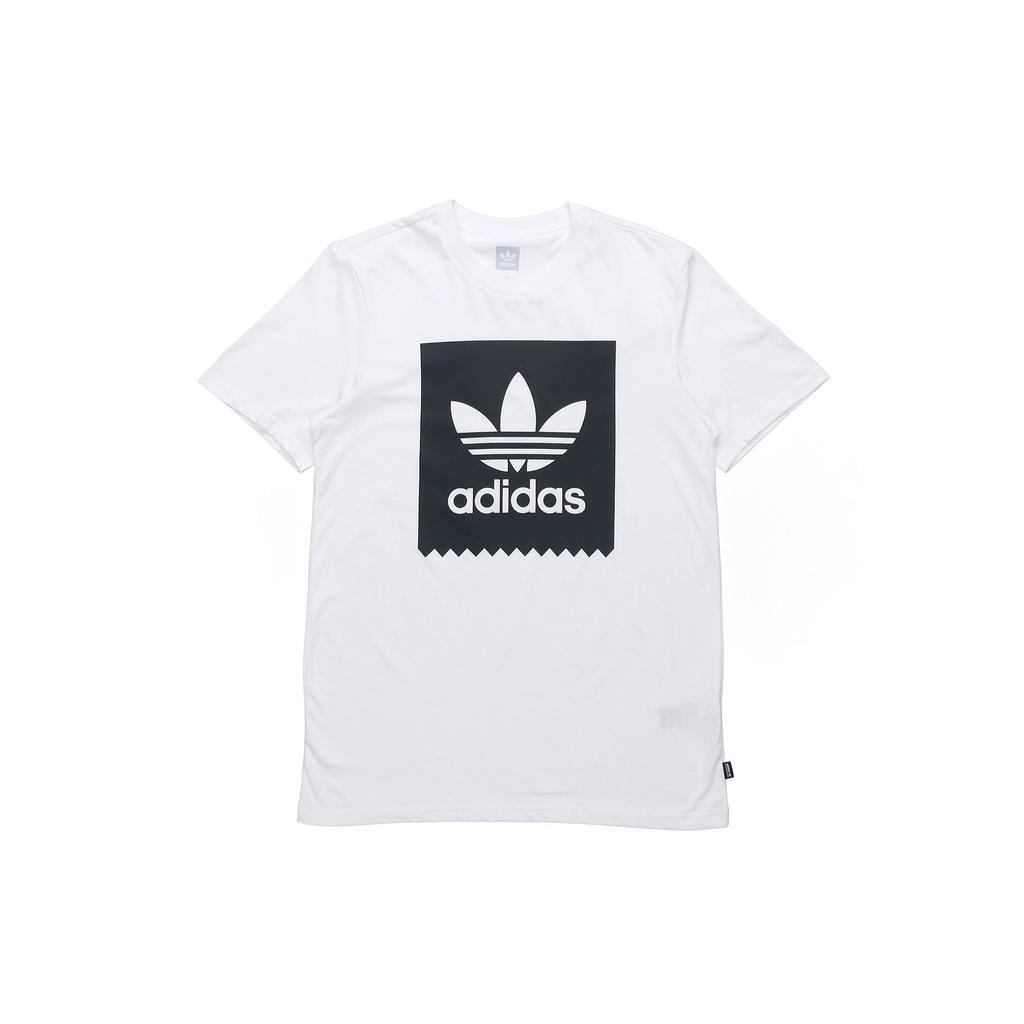 Adidas Originals Trefoil Crew Neck T-Shirt Men Tops Black White CW2336