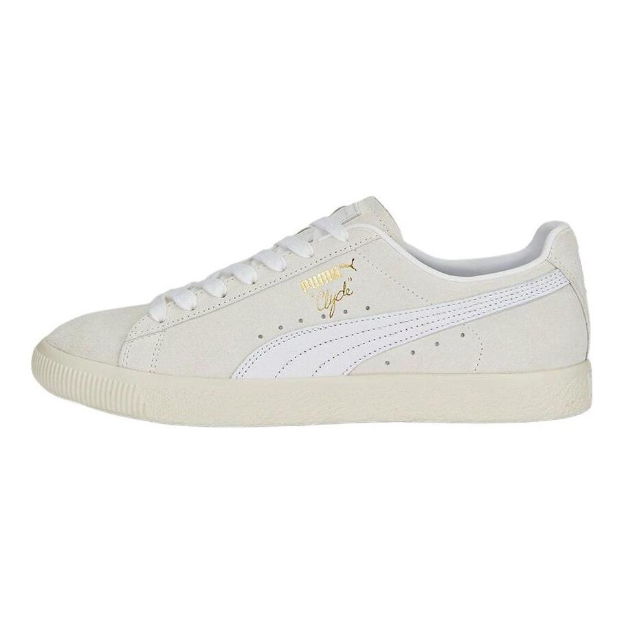 Puma Мужские кроссовки Clyde Premium Frosted Ivory Кремово-Белые 391134-01