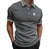 2023 Summer Fashion Men Slim Fit Oversize Short Sleeve Polo Shirt , Men Business Golf Polo Shirt .
