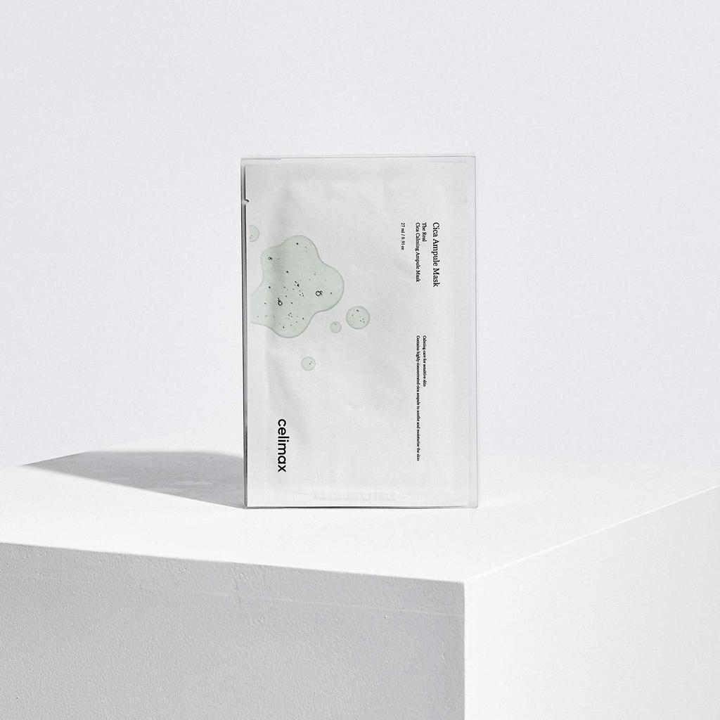 CELIMAX Успокаивающая ампульная маска The Real Cica 25 мл*5 шт.