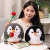 Cute Cute Rose Penguin Doll Plush Toy Little Penguin Doll Children Accompany Soothing Doll
