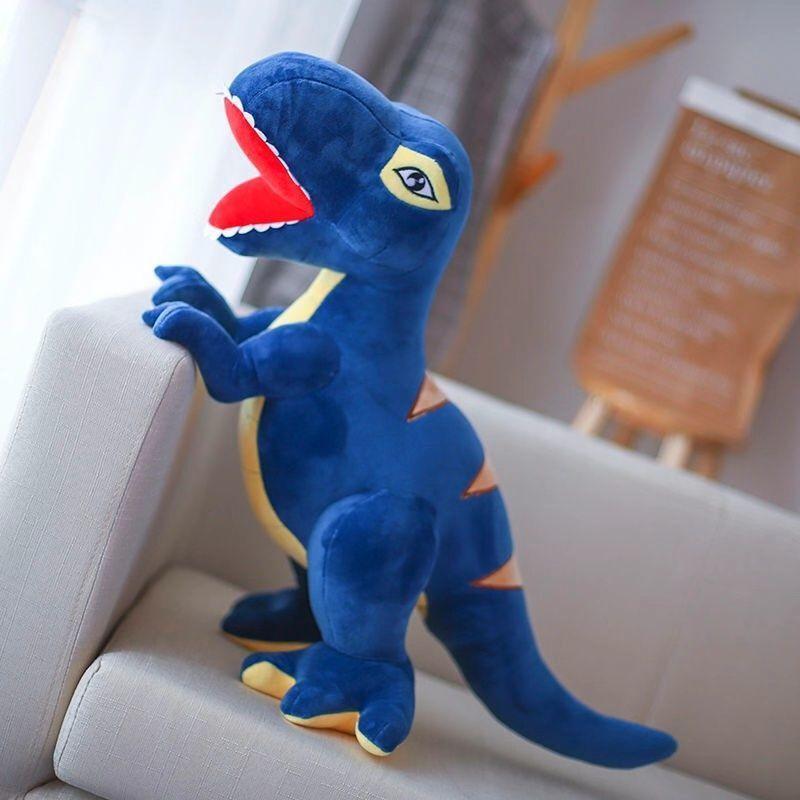 Simulation Dinosaur Plush Toy Doll Tyrannosaurus Doll Large Boy Rag Doll Pillow Children's Birthday Gifts Boys' and Girls' Toys