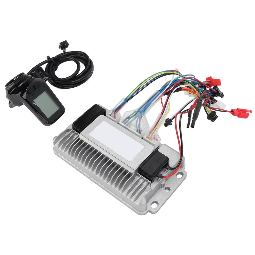 Контроллер бесщеточного двигателя 48 В 60 В 1000 Вт с ЖК-дисплеем, 3-режимный комплект синусоидального контроллера для