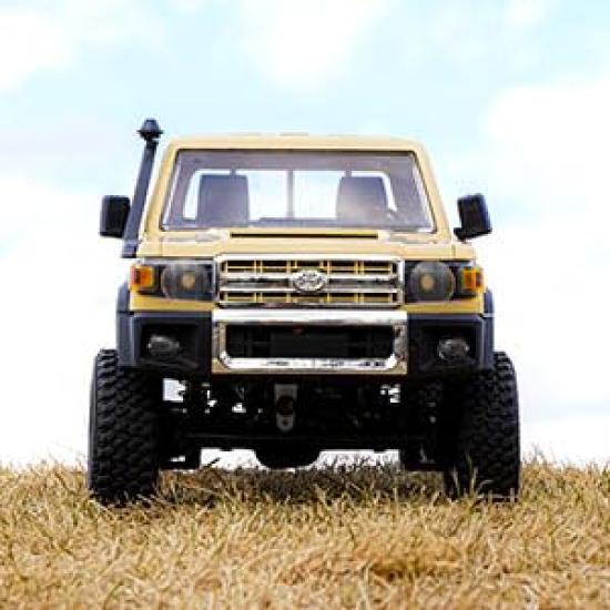 MN MODEL Toyota Land Cruiser 79 Scale Outdoor Radio Control RTR4WD Drive RC Car Rock Crawling Crawler with Technical Approval Mark 1/12 MN-82