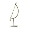 Gold Black Fixed Decorative Glass Ball Sphere Ornament Crystal Ball Base Home Decor Display Stand