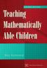 Книга Teaching Mathematically Able Children