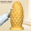 Золотой силиконовый гигантский дилдо, очень большой анальный фиксатор, принадлежности для фистинга, секс-игрушка для геев, большой член, реалистичный пенис, БДСМ, ремень на член