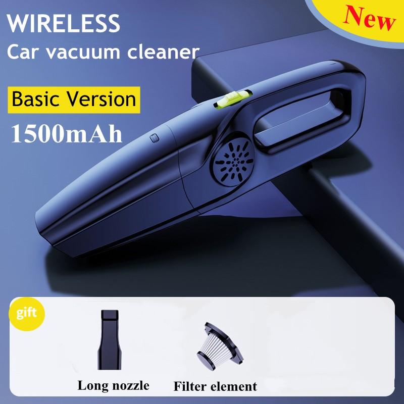 Маленький бытовой ручной пылесос с большой мощностью всасывания, с низким уровнем шума, мощный автомобильный портативный пылесос