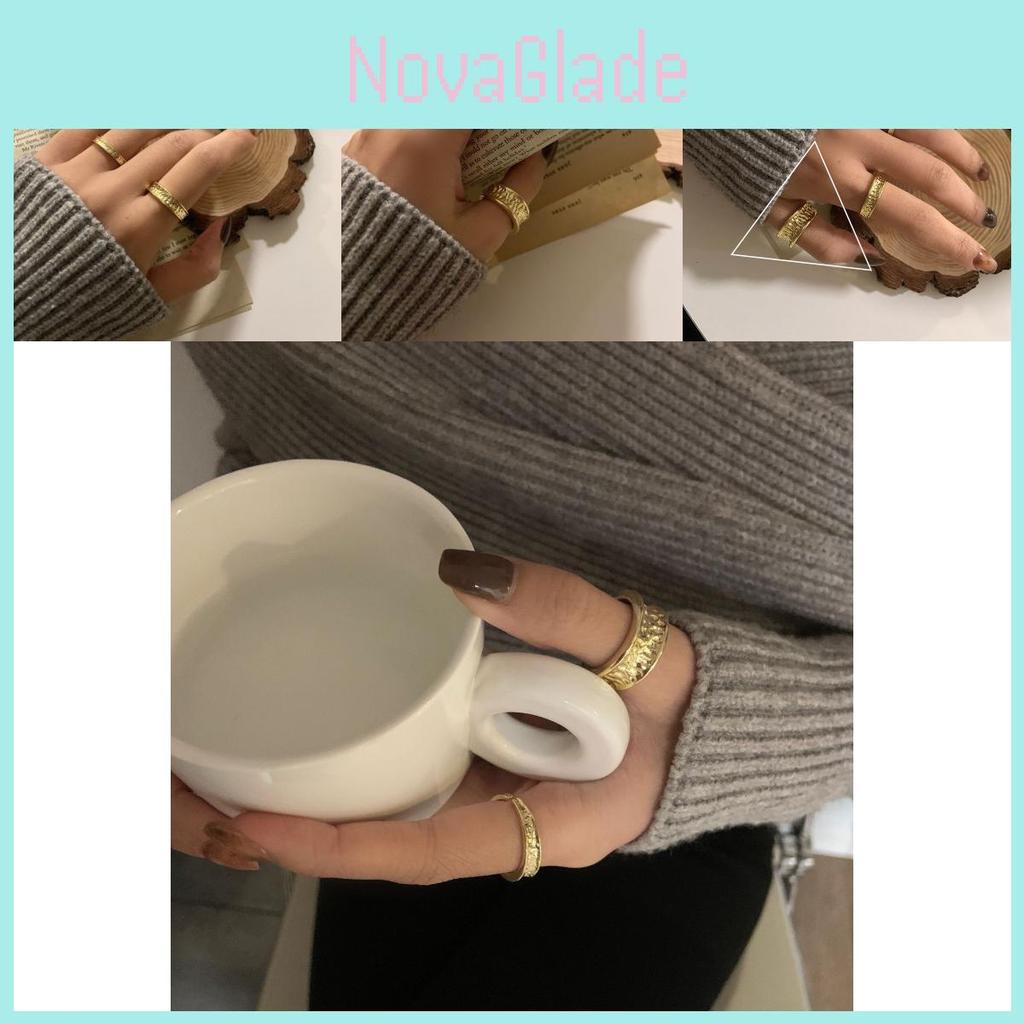 Изысканное японское минималистичное кольцо из стерлингового серебра 925 пробы, регулируемое, для женщин