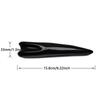 Large Massage Scraping Bar Handhold Trigger Point Black Buffalo Horn Massage Stick Whole Body Massager Nose Scraping Tool