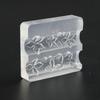 1/3 шт. Рельефные цветы лилии Форма для лепки ногтей 3D Силиконовые Гавайские цветы гибискуса Лепестки Шаблоны для моделирования Прозрачные инструменты для ногтей