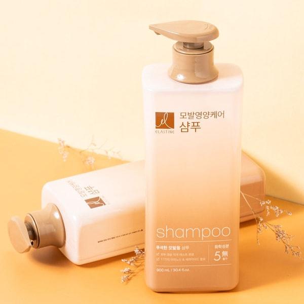 National Beauty Item Эластиновый шампунь для питания и ухода за волосами 900 мл