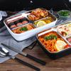 Sealed Insulation Lunch Box Stainless Steel Food Storage Crisper Lunch Container  Tableware