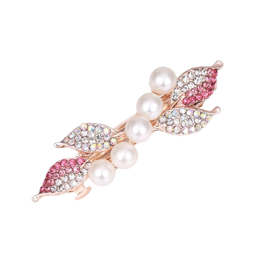 Хрустальная жемчужная заколка для волос Праздничная Свадебная Помолвочная Декорация Модная Заколка для волос Портативные Аксессуары для Девочек Женщин