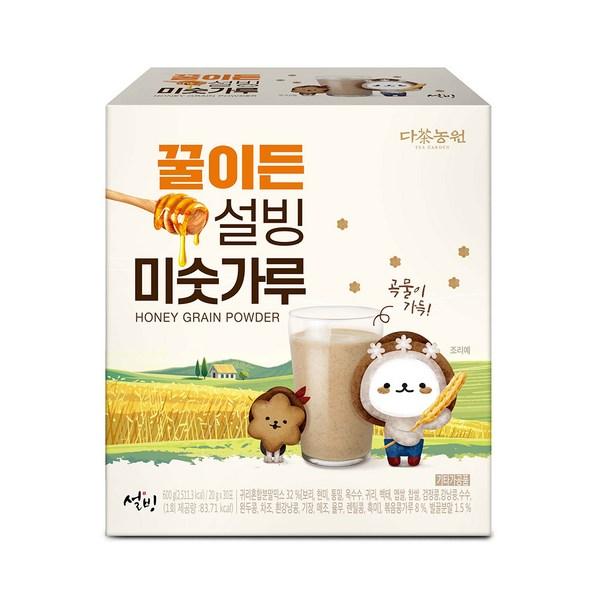 Danongwon Honeyden Sulbing Misut Powder 30p, 600g, 1 Piece, Korean Essential Health Food