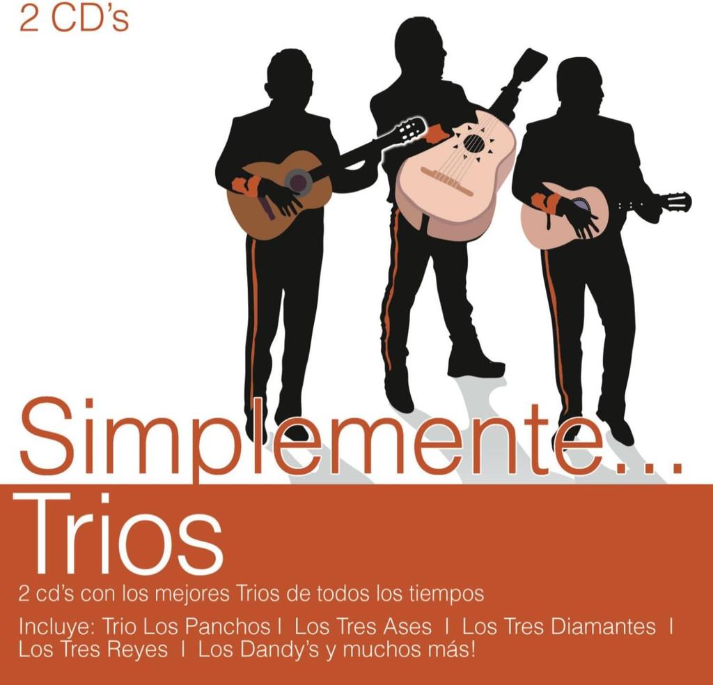 CD VARIOUS - Simplemente Trios  Non Japan Latin Used
