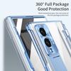 Роскошный противоударный чехол-броня с покрытием для Samsung Galaxy Z Fold 8 Широкий сгиб 3 4 5 6 7 8 Беспроводная зарядка Прозрачная крышка для fold8