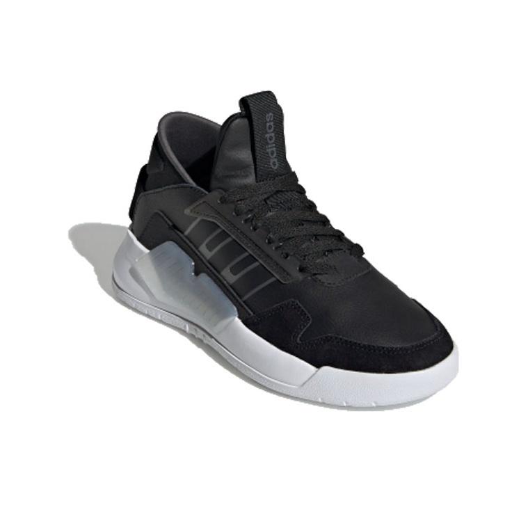adidas Neo Bball 90S Низкие Модные Современные Кроссовки Женские Кроссовки Черно-Белые EF0639