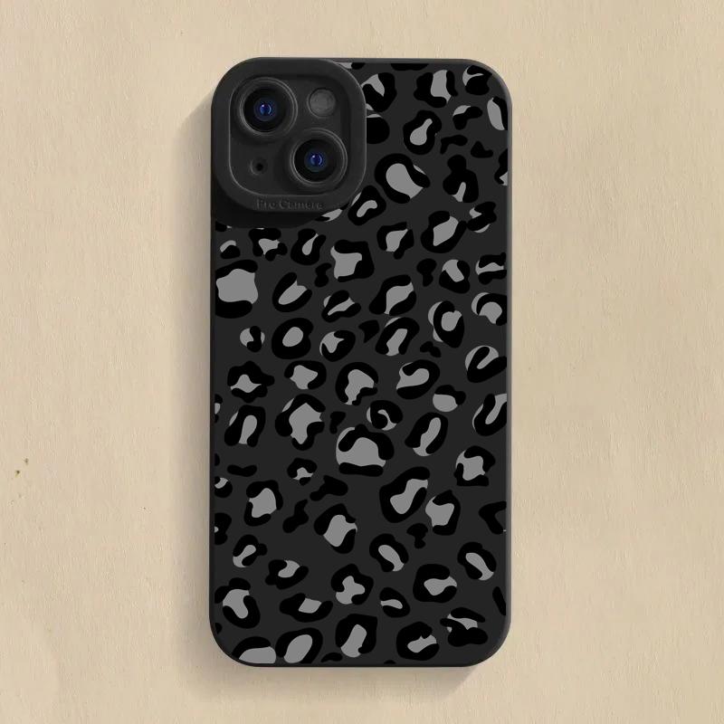 Small Leopard Print Phone Case for  Redmi 13C 12C 10C Note 13 12 11 Pro Plus Turbo 12S 11S 10S 10 Pro Max Silicone Cover