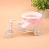 Rattan Woven Bicycle Basket for Storage & Decoration