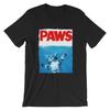Paws-2 T-Shirt. Jaws Movie 100% Cotton Premium Tee NEW