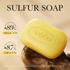 Sulfur Mite Removal Soap 125gCleansing Body Universal Handmade Soap Soap