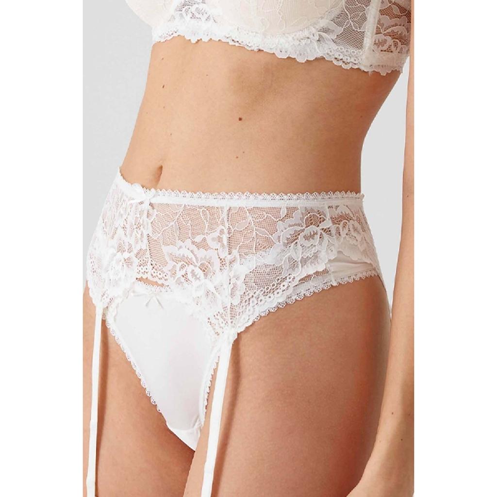 Комплект бюстгальтера с подвязками и кружевными носками Siena