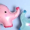 6Pcs Elephant Foil Balloons Inflatable Cartoon Elephant Aluminum Film Balloon Animal Themed Party Supplies for Baby Shower Birthday Party