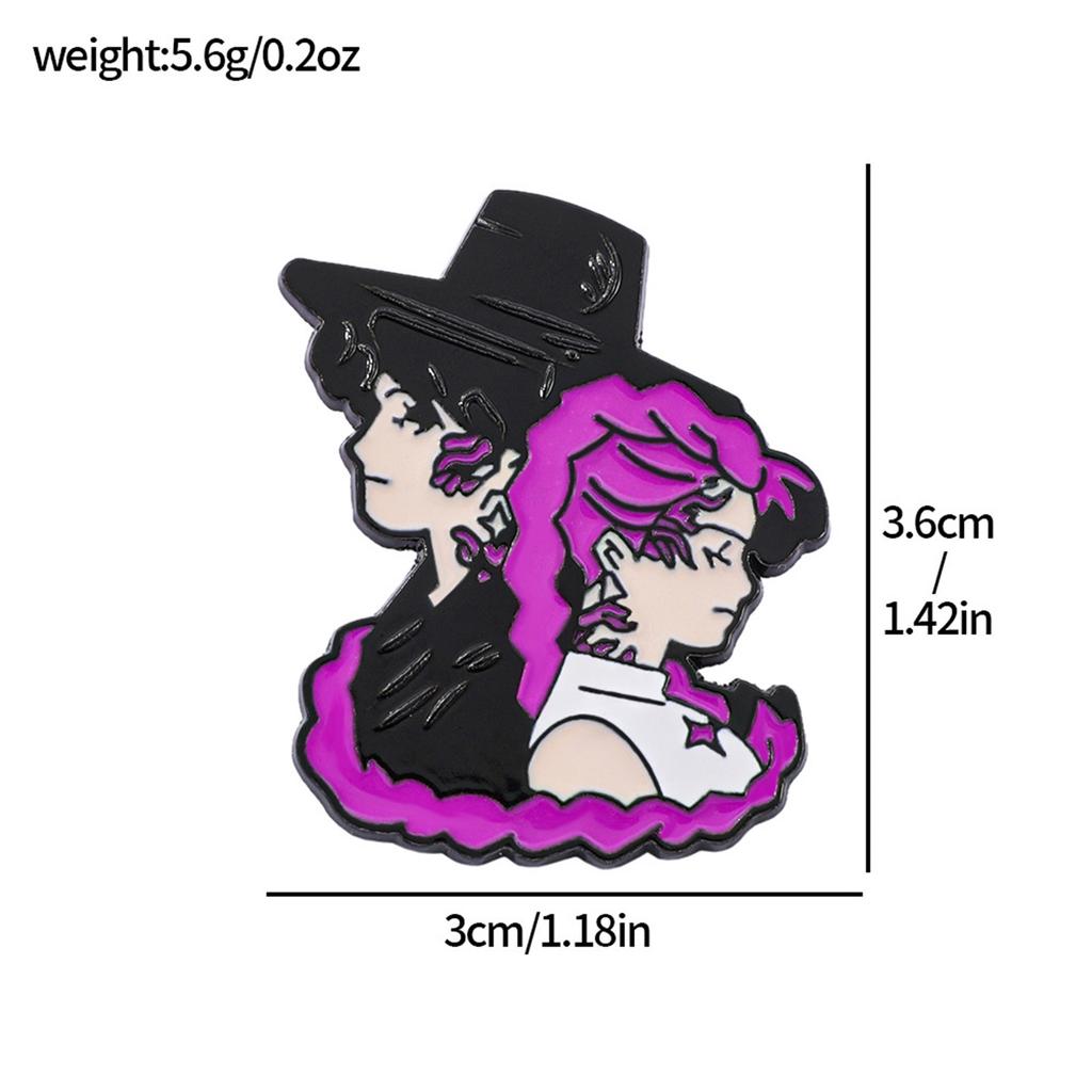 Metal Badge Animation Character Alloy Brooch Accessories