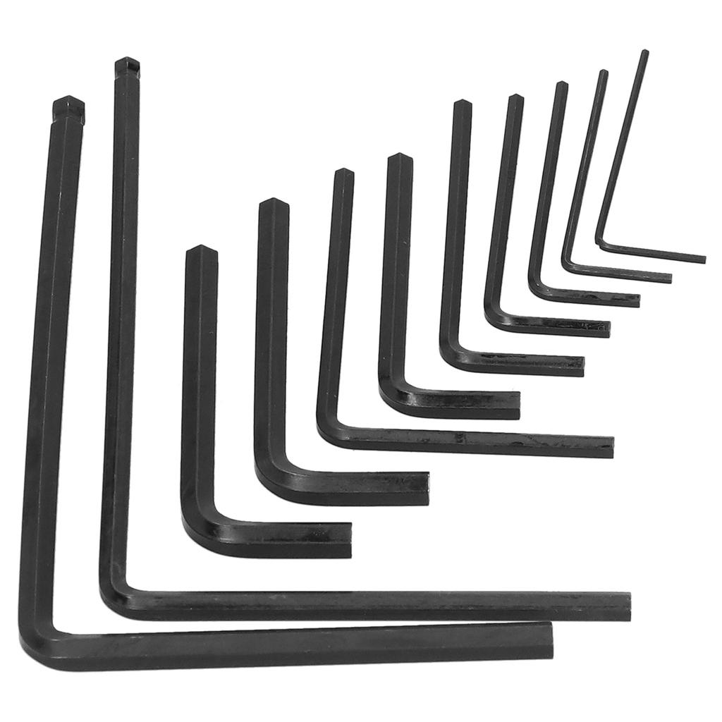 Набор шестигранных ключей 11 шт. Регулируемый инструмент для гитары Металлические крепежные инструменты M02668