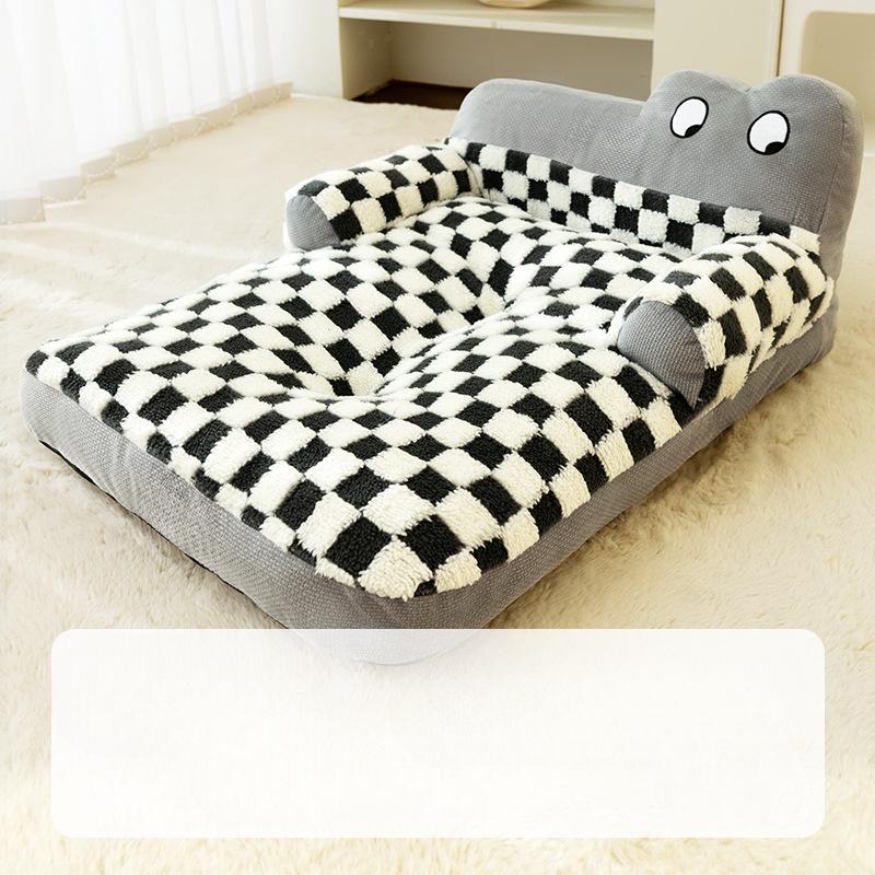 Гнездо для кошек, теплое зимой, кошачье гнездо, зимний диван, матрас для кошек, универсальный коврик для кошек на все времена года, кровать для питомника, товары для животных