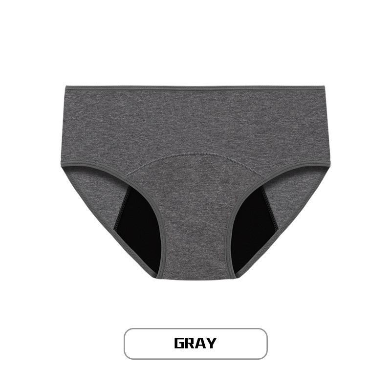 Герметичные трусики для менструального периода, женское нижнее белье, физиологические брюки на талии